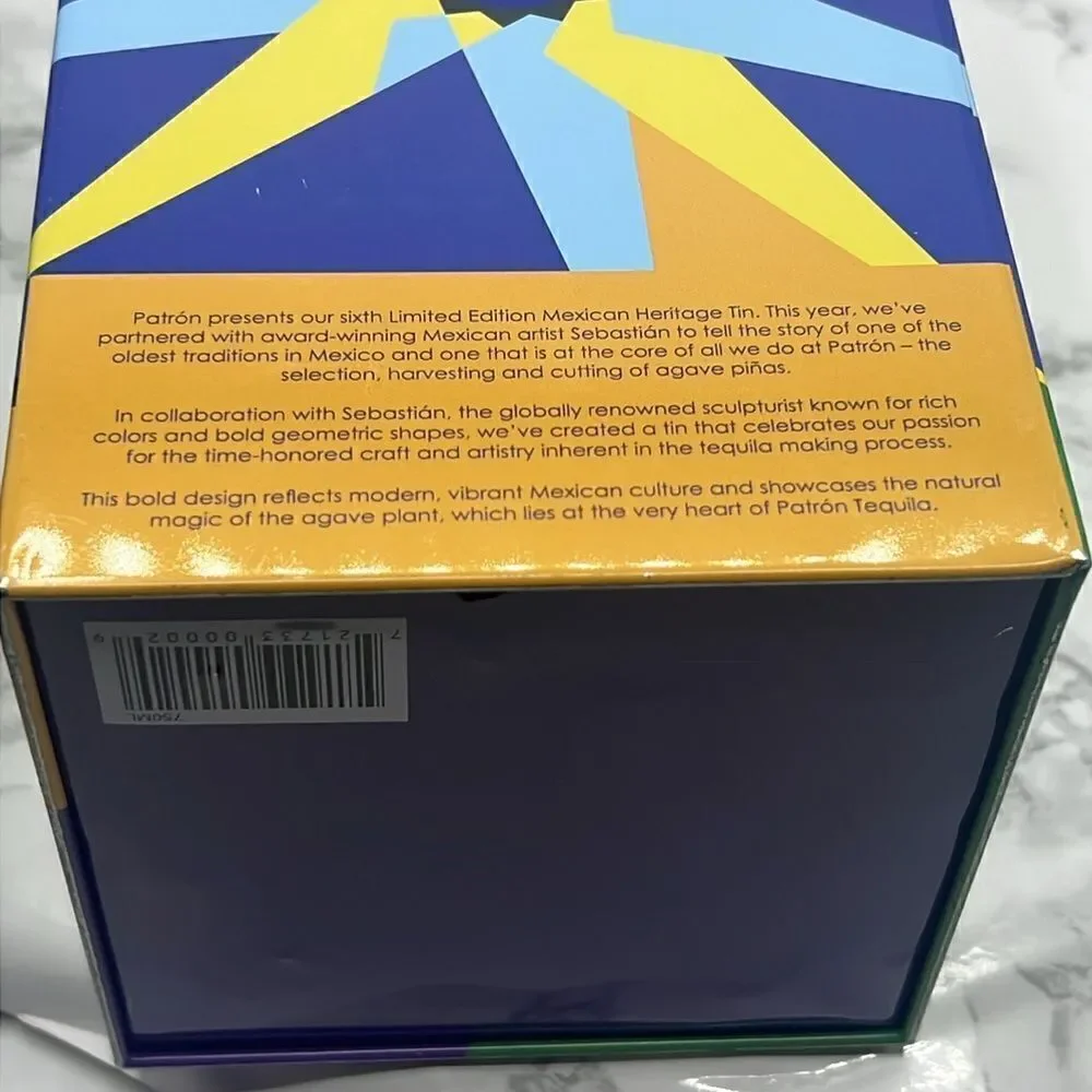 PATRON COLLECTORS TIN-6th Edition artist Sebastián Empty Tin